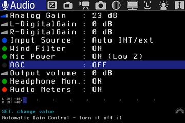 video noise reduction using magic lantern